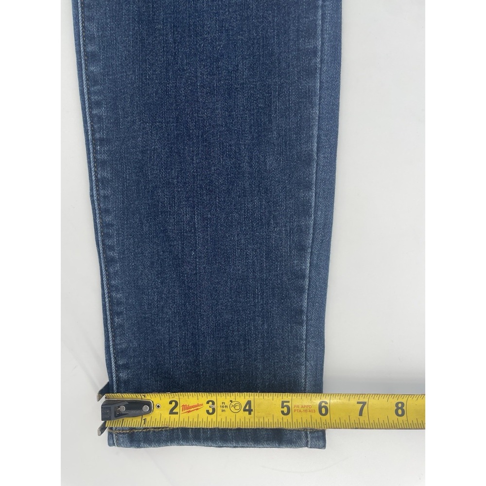 Judy Blue Relaxed Fit Meant To Be Jeans Women 7/28 Dark Wash Distressed MidRise - Picture 9 of 9